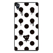 SO-03F-YCM2P0111-78 [docomo SO-03F Xperia Z2 オリジナル デザイン スマホケース 【Acid Mouse Dot Pattern マウス ホワイト】]