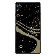 SO-03F-YCM2P0123-78 [docomo SO-03F Xperia Z2 オリジナル デザイン スマホケース 【スターライト プラチナム】]
