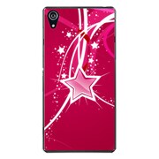 SO-03F-YCM2P0125-78 [docomo SO-03F Xperia Z2 オリジナル デザイン スマホケース 【ワインレッド スター】]