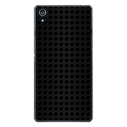 SO-03F-YCM2P0235-78 [docomo SO-03F Xperia Z2 オリジナル デザイン スマホケース 【アイアン ブラック】]