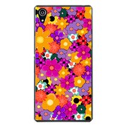 SO-03F-YCM2P0242-78 [docomo SO-03F Xperia Z2 オリジナル デザイン スマホケース 【ブリリアント フラワー Vivid】]