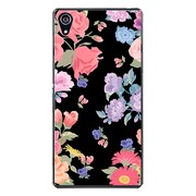 SO-03F-YCM2P0245-78 [docomo SO-03F Xperia Z2 オリジナル デザイン スマホケース 【ナイト フローラル】]