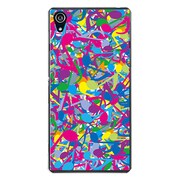 SO-03F-YCM2P0265-78 [docomo SO-03F Xperia Z2 オリジナル デザイン スマホケース 【サウンド カラフル】]