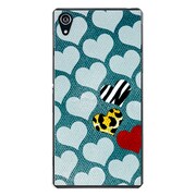 SO-03F-YCM2P0275-78 [docomo SO-03F Xperia Z2 オリジナル デザイン スマホケース 【ハート ごちゃ】]