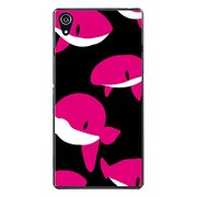 SO-03F-YCM2P0354-78 [docomo SO-03F Xperia Z2 オリジナル デザイン スマホケース 【ピンク クジラズ】]