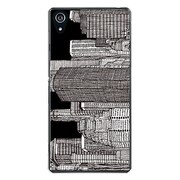 SO-03F-YCM2P0367-78 [docomo SO-03F Xperia Z2 オリジナル デザイン スマホケース 【New York Smoke B】]