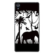SO-03F-YCM2P0374-78 [docomo SO-03F Xperia Z2 オリジナル デザイン スマホケース 【ブラック サファリ】]