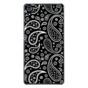 SO-03F-YCM2P0377-78 [docomo SO-03F Xperia Z2 オリジナル デザイン スマホケース 【ペイズリー ブラック】]