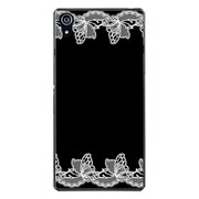 SO-03F-YCM2P0380-78 [docomo SO-03F Xperia Z2 オリジナル デザイン スマホケース 【レース バラフライ】]