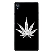 SO-03F-YCM2P0392-78 [docomo SO-03F Xperia Z2 オリジナル デザイン スマホケース 【Black Leaves】]
