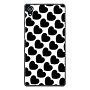 SO-03F-YCM2P0395-78 [docomo SO-03F Xperia Z2 オリジナル デザイン スマホケース 【ドット & ハート柄】]