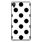 SO-03F-YCM2P0396-78 [docomo SO-03F Xperia Z2 オリジナル デザイン スマホケース 【Dot Pattern クラシック Big ホワイト】]