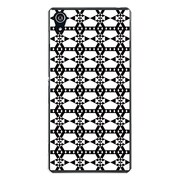SO-03F-YCM2P0417-78 [docomo SO-03F Xperia Z2 オリジナル デザイン スマホケース 【ダイヤ チェーン モノクローム】]