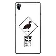SO-03F-YCM2P0422-78 [docomo SO-03F Xperia Z2 オリジナル デザイン スマホケース 【ネネ サイン モノクローム】]