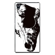 SO-03F-YCM2P0439-78 [docomo SO-03F Xperia Z2 オリジナル デザイン スマホケース 【デザート フーセル モノクロ】]