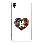 SO-03F-YCM2P0464-78 [docomo SO-03F Xperia Z2 オリジナル デザイン スマホケース 【Lovegram Flower Heart white】]