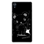 SO-03F-YCM2P0480-78 [docomo SO-03F Xperia Z2 オリジナル デザイン スマホケース 【メロイック ベア サイコパス & ギター - B】]