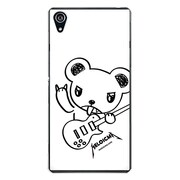SO-03F-YCM2P0482-78 [docomo SO-03F Xperia Z2 オリジナル デザイン スマホケース 【MELOICMA メロイックマ MELOICMA & Guitar - White】]