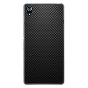 SO-03F-YCM2P0489-78 [docomo SO-03F Xperia Z2 オリジナル デザイン スマホケース 【ブラック カーボン パターン Delicate】]