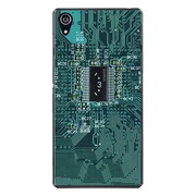 SO-03F-YCM2P0503-78 [docomo SO-03F Xperia Z2 オリジナル デザイン スマホケース 【ショボーン on 基盤  (´・ω・`)】]