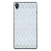 SO-03F-YCM2P0512-78 [docomo SO-03F Xperia Z2 オリジナル デザイン スマホケース 【ぷちぷち フェイク Phone シルバー】]