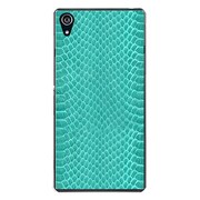 SO-03F-YCM2P0525-78 [docomo SO-03F Xperia Z2 オリジナル デザイン スマホケース 【ヘビ柄 グリーンミックス】]