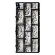 SO-03F-YCM2P0575-78 [docomo SO-03F Xperia Z2 オリジナル デザイン スマホケース 【レンガ パターン ダーククラック B】]