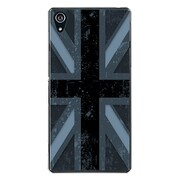 SO-03F-YCM2P0610-78 [docomo SO-03F Xperia Z2 オリジナル デザイン スマホケース 【ユニオンジャック コレクション グレー カラーズ ♯100 EMIブルー】]
