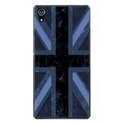 SO-03F-YCM2P0611-78 [docomo SO-03F Xperia Z2 オリジナル デザイン スマホケース 【ユニオンジャック コレクション グレーカラーズ ♯110 ダークブルー】]