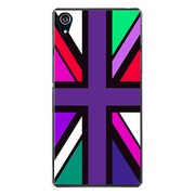 SO-03F-YCM2P0634-78 [docomo SO-03F Xperia Z2 オリジナル デザイン スマホケース 【ユニオンジャック コレクション Vibid カラーズ ♯20 リオグリーンミックス】]