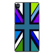 SO-03F-YCM2P0636-78 [docomo SO-03F Xperia Z2 オリジナル デザイン スマホケース 【ユニオンジャック コレクション Vibid カラーズ ♯40 リオミントランド】]