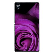 SO-03F-YCM2P0658-78 [docomo SO-03F Xperia Z2 オリジナル デザイン スマホケース 【ダークエレガンス ローズ パープル】]