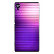SO-03F-YCM2P0665-78 [docomo SO-03F Xperia Z2 オリジナル デザイン スマホケース 【スポット ザ シャッター ライン パープルナイト】]