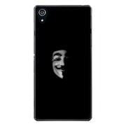 SO-03F-YCM2P0671-78 [docomo SO-03F Xperia Z2 オリジナル デザイン スマホケース 【アノニマス フェイス B ナイトレベル】]
