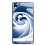 SO-03F-YCM2P0672-78 [docomo SO-03F Xperia Z2 オリジナル デザイン スマホケース 【ローズ ポイント グラフィックス ブルーシャドー】]
