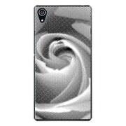 SO-03F-YCM2P0676-78 [docomo SO-03F Xperia Z2 オリジナル デザイン スマホケース 【ローズ ポイント グラフィックス モノクロームシャドー】]
