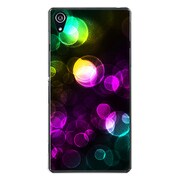 SO-03F-YCM2P0681-78 [docomo SO-03F Xperia Z2 オリジナル デザイン スマホケース 【レインボー リング ドット グラフィック B】]