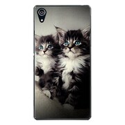SO-03F-YCM2P0685-78 [docomo SO-03F Xperia Z2 オリジナル デザイン スマホケース 【Picture Collections キャット ペア 猫の姉妹】]