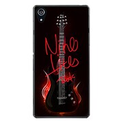 SO-03F-YCM2P0706-78 [docomo SO-03F Xperia Z2 オリジナル デザイン スマホケース 【NINE LIVES ロマンス ギター レッド】]