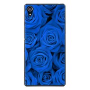 SO-03F-YCM2P0716-78 [docomo SO-03F Xperia Z2 オリジナル デザイン スマホケース 【ザ・ローズ ブルー】]