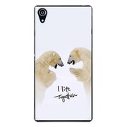 SO-03F-YCM2P0722-78 [docomo SO-03F Xperia Z2 オリジナル デザイン スマホケース 【Picture Collections シロクマのトモダチ】]
