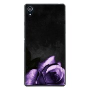 SO-03F-YCM2P0730-78 [docomo SO-03F Xperia Z2 オリジナル デザイン スマホケース 【The Purple Rose - A】]