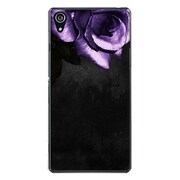 SO-03F-YCM2P0732-78 [docomo SO-03F Xperia Z2 オリジナル デザイン スマホケース 【The Purple Rose - B】]