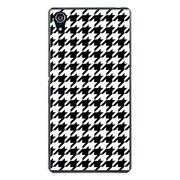 SO-03F-YCM2P0745-78 [docomo SO-03F Xperia Z2 オリジナル デザイン スマホケース 【千鳥格子 デザイン A】]