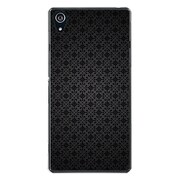 SO-03F-YCM2P0758-78 [docomo SO-03F Xperia Z2 オリジナル デザイン スマホケース 【クラシック パターンデザイン クイーン ブラック】]