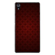 SO-03F-YCM2P0760-78 [docomo SO-03F Xperia Z2 オリジナル デザイン スマホケース 【クラシック パターンデザイン クイーン レッド】]