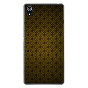 SO-03F-YCM2P0761-78 [docomo SO-03F Xperia Z2 オリジナル デザイン スマホケース 【クラシック パターンデザイン クイーン ゴールド】]