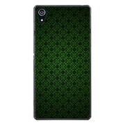 SO-03F-YCM2P0764-78 [docomo SO-03F Xperia Z2 オリジナル デザイン スマホケース 【クラシック パターンデザイン クイーン ダークグリーン】]