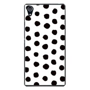 SO-03F-YCM2P0851-78 [docomo SO-03F Xperia Z2 オリジナル デザイン スマホケース 【白地 ドット柄】]