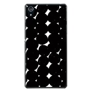 SO-03F-YCM2P0857-78 [docomo SO-03F Xperia Z2 オリジナル デザイン スマホケース 【白地 詰め込みドット柄】]